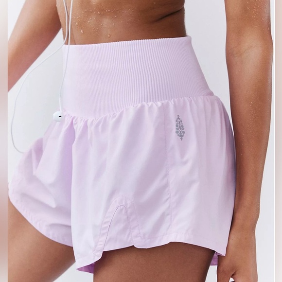 Free People Carpe Diem Shorts In Powder Pink Size Medium NWT - Picture 5 of 8